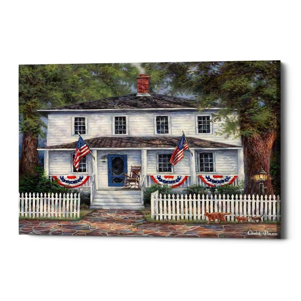 Cortesi Home 'American Roots' by Chuck Pinson - Canvas Wall Art 26 x 18