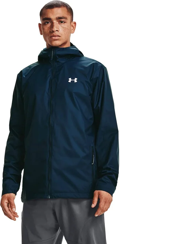 Under Armour UA Forefront Rain Jacket, Academy - 1321439411SM