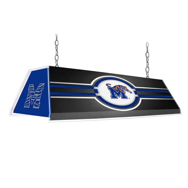 SportsBling.com Memphis Tigers: Edge Glow Pool Table Light Blue, Gray
