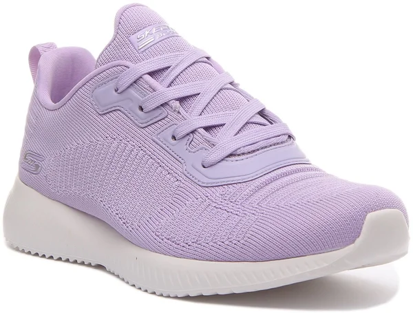Skechers Bobs Squad in Lilac for Women