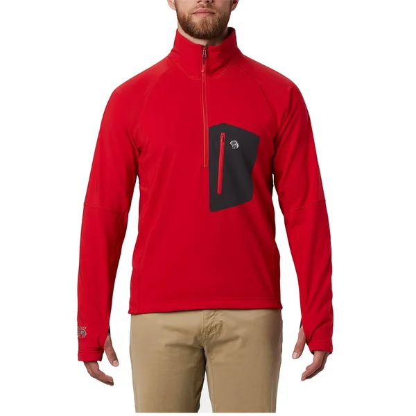 Mountain Hardwear Men's Keele Pullover - XXL - Red