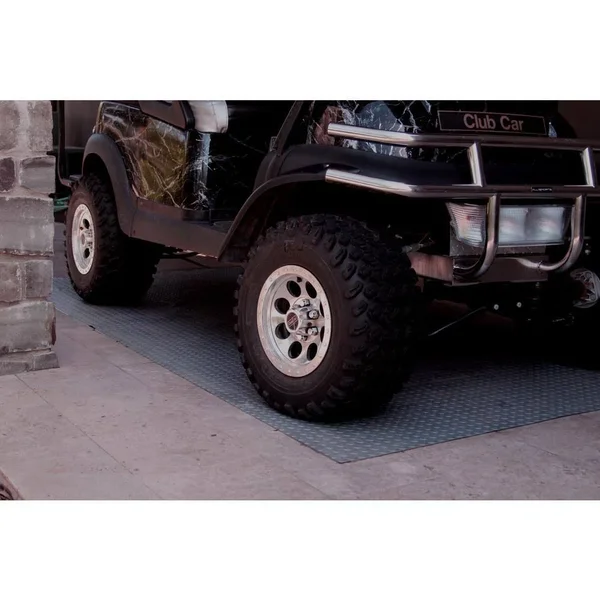 Diamond Deck 85720 7.5 x 20 ft. Pewter Textured Large Car Mat