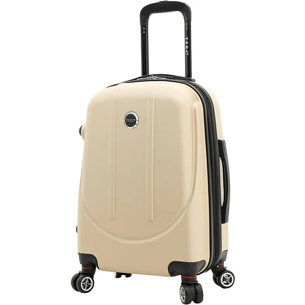 Travelers Club Luggage Falkirk 3 Piece Expandable Hardside Spinner Luggage Set - Red