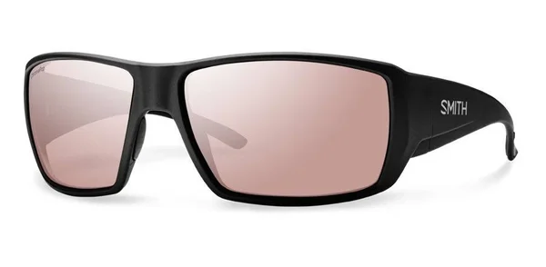 Smith Guides Choice Sunglasses Matte Black, Polarchromic Ignitor