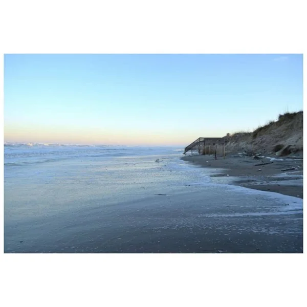 Marmont Hill Sand Surf Sunshine by Robert Dickinson Painting Print on Canvas - Size: 24 inch x 36 inch