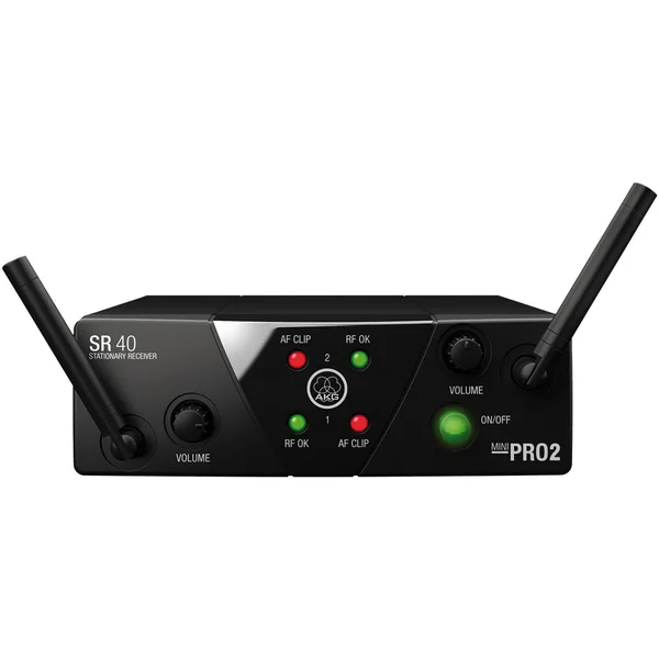 AKG WMS40 Mini Dual Instrumental Set Wireless Microphone System