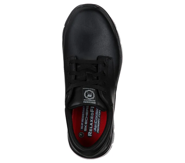 Skechers Work Flex Advantage SR-Fourche 9.5 Men's Black Shoe