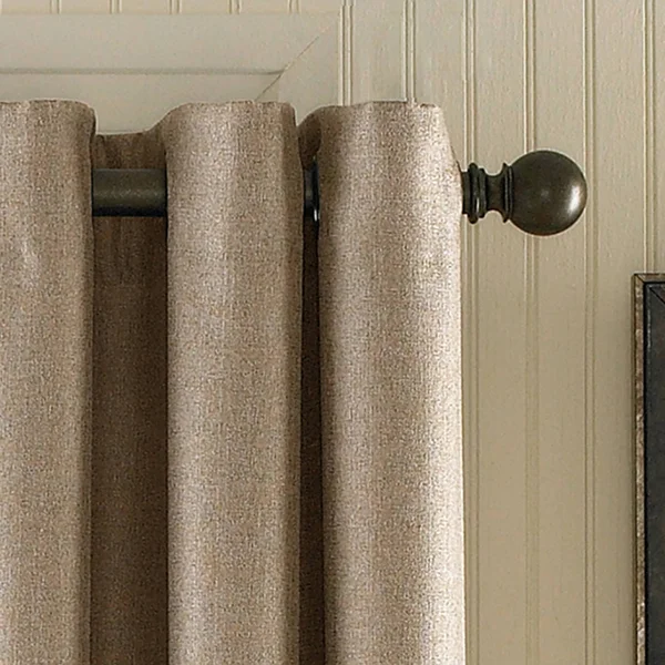 Curtainworks Monterey Lined Curtain Panel Linen 144
