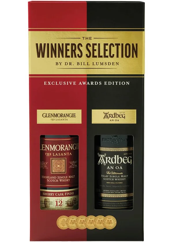 Lasanta & Ardbeg An OA 2-Pack Gift Scotch Single Malt by Glenmorangie, 750ml, Highland