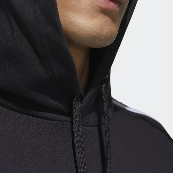 Adidas Men's Essentials Colorblock Hooded Sweatshirt Black/White M