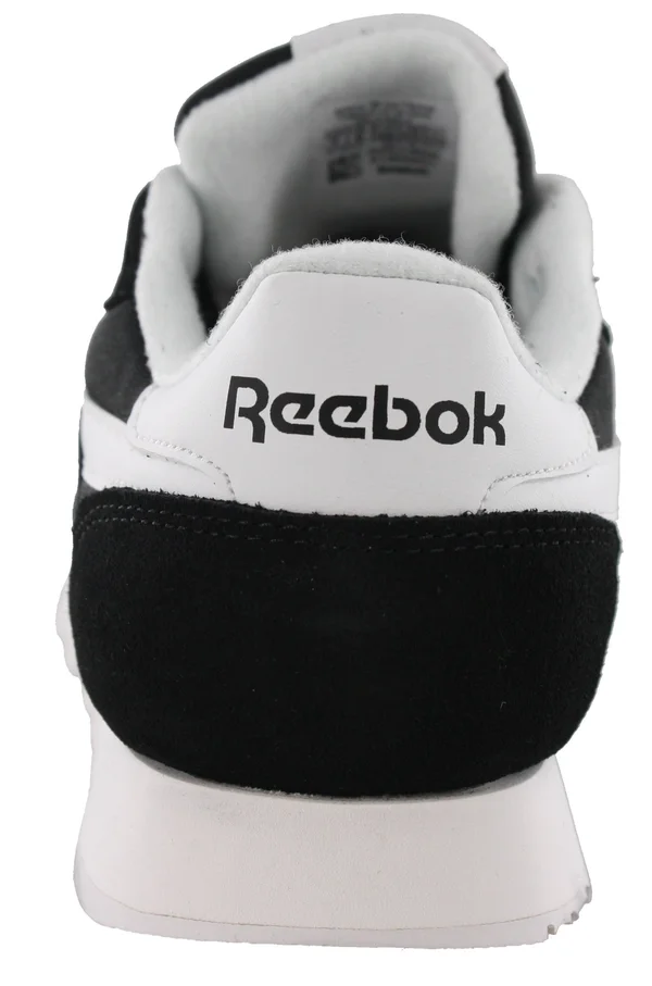 Reebok Men's Royal Nylon Fashion Sneaker Black/White 11