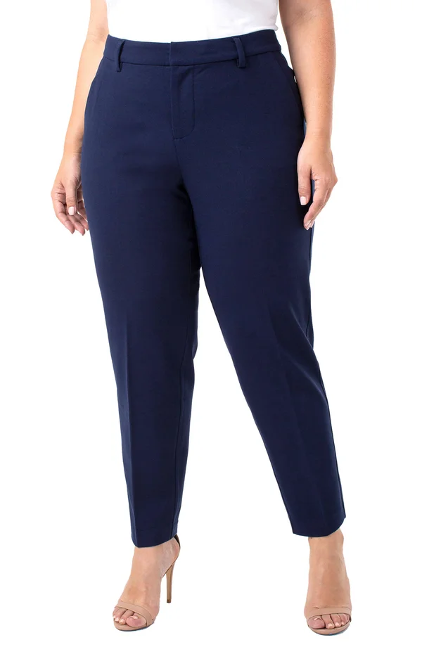 Liverpool Kelsey Knit Trouser - Plus - Size 22 W, Cadet Blue