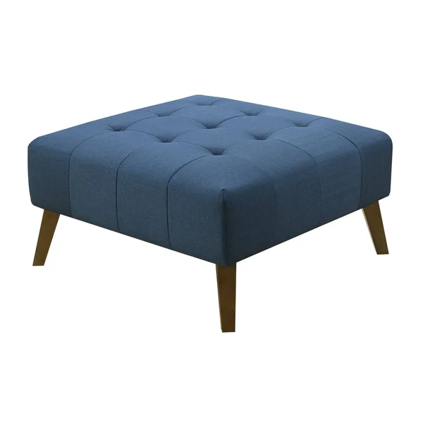 Carson Carrington Nordfjord Tufted Ottoman, Gray