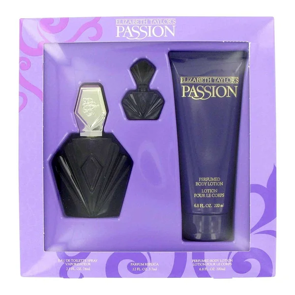 Passion by Elizabeth Taylor for Women 3 Piece Gift Set