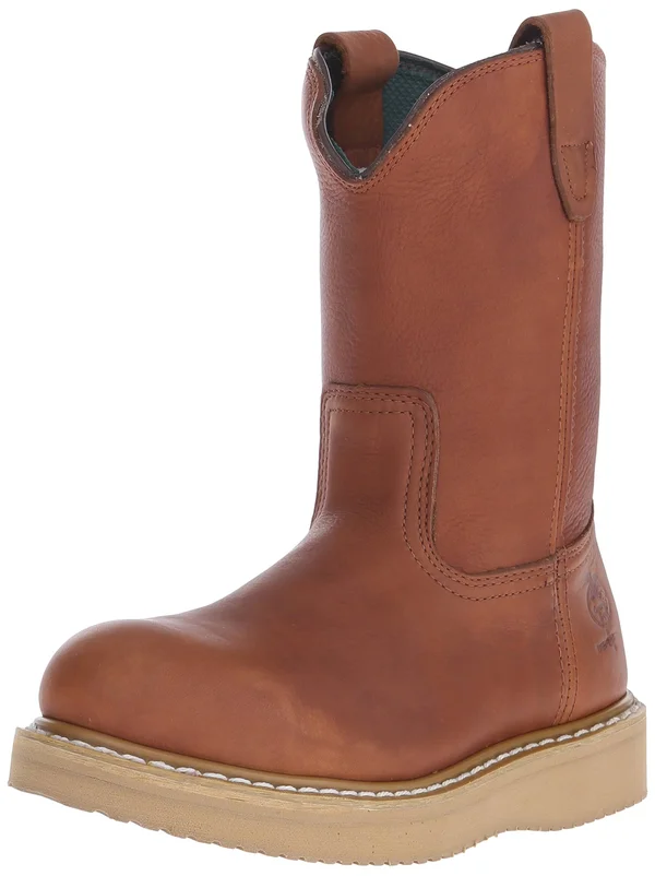 Georgia Boot Men's 10x22 Steel Toe Wellington Wedge Work Boot