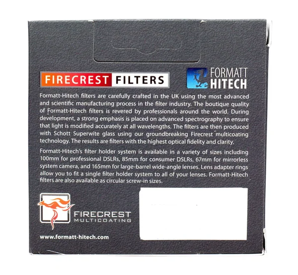 Formatt Hitech 77mm Firecrest Graduated ND Neutral Density 0.6 Filter