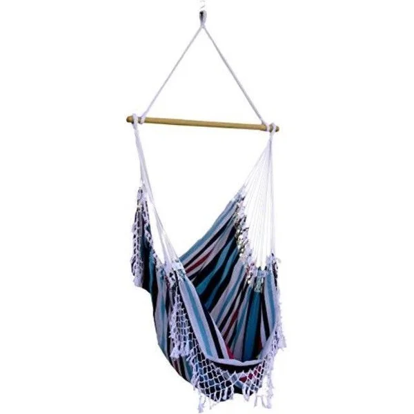 Vivere Brazilian Hammock Chair Denim