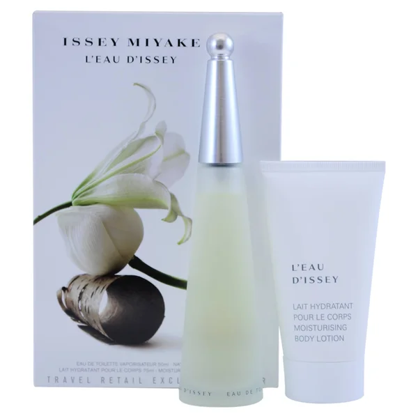 L&eau D&issey by Issey Miyake for Women - 2 PC Gift Set 1.6oz EDT
