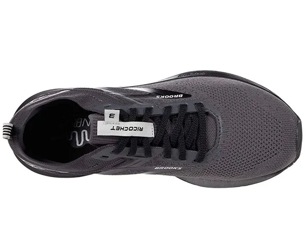 Brooks Ricochet 3 Ebony/Blackened Pearl/Black 11.5 B