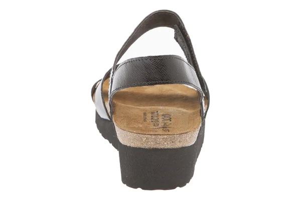 Naot Kayla - Women's Sandal - Black Luster Leather 43