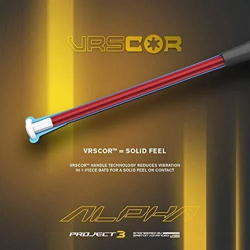 Easton Project 3 Alpha BBCOR Baseball Bat: BB19AL