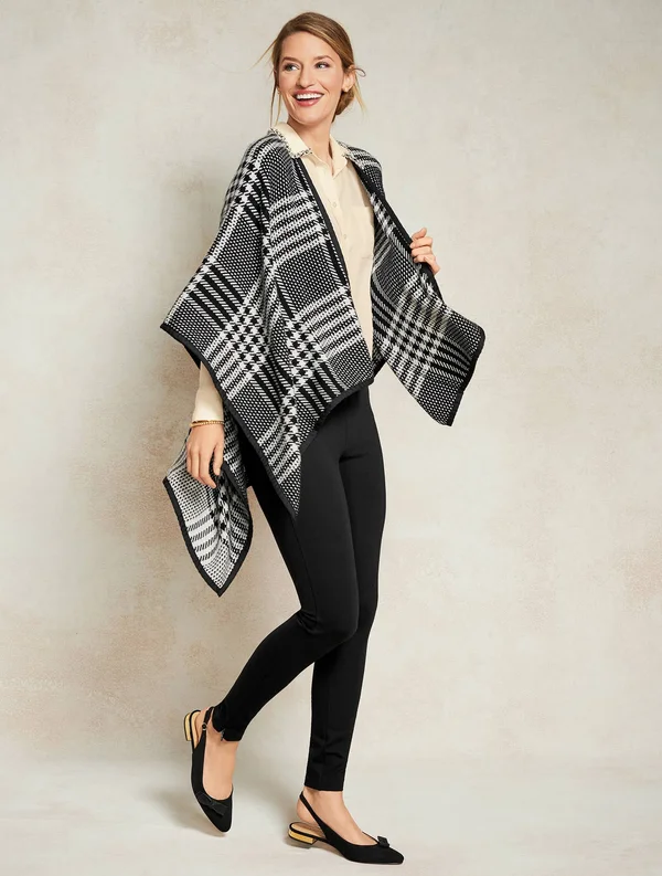 Talbots Soho Leggings - Ponte - Black - 10