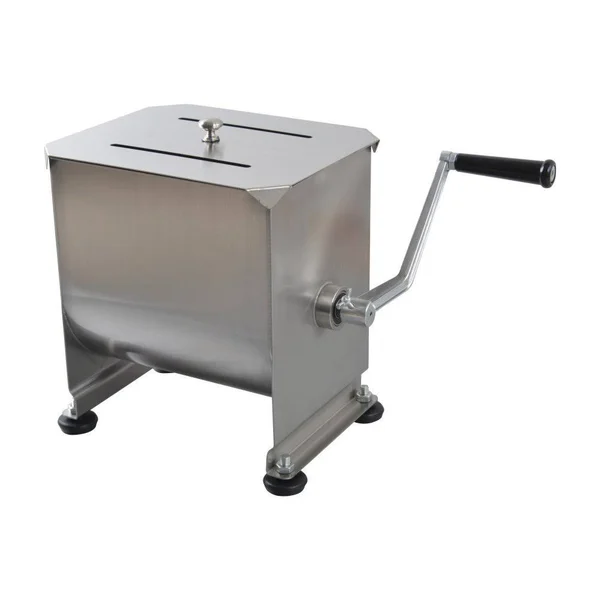 Hakka 20-Pound Capacity Tank Stainless Steel Manual Meat Mixer (Mixing Maximum 15-Pound for Meat)