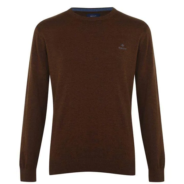 Gant Cotton Crew Jumper, Size 2x Large, Olive 292