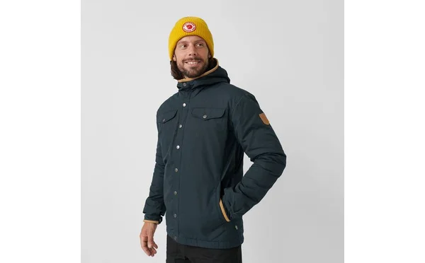 Fjallraven Greenland NO. 1 Down Jacket - Men's Ochre/Acorn - Xs