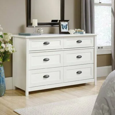 Rossford 6 Drawer Dresser Three Posts Color: Soft White