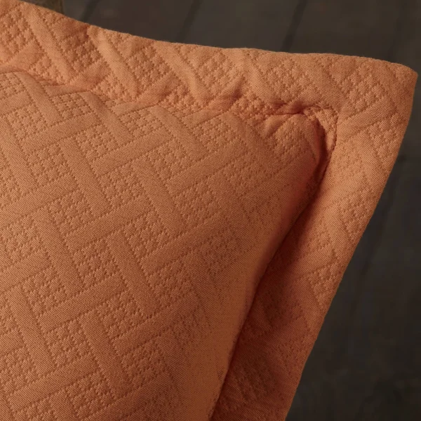 Superior Jacquard Matelasse Basket Cotton Bedspread Set - Black - King
