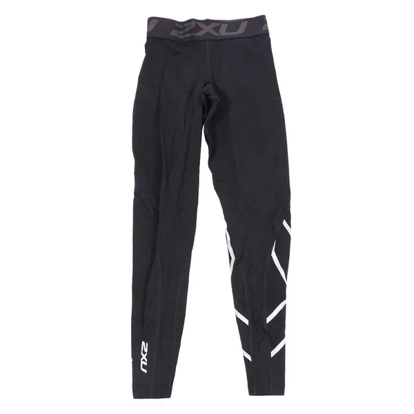 2XU Women's Thermal Compression Tights - Black/Silver - Large
