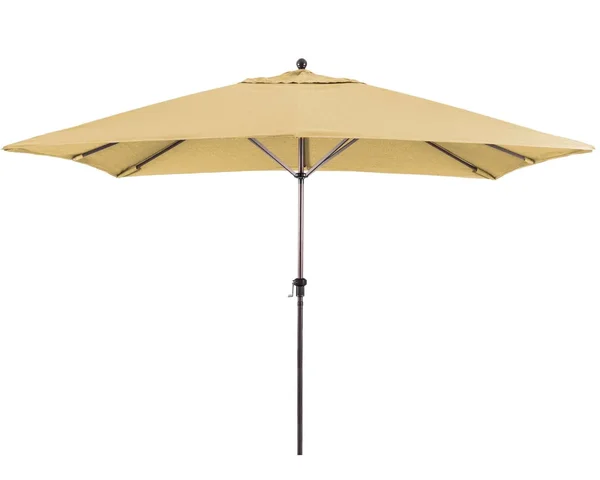 California Umbrella 11 ft. Rectangular Aluminum Market Umbrella - Wheat