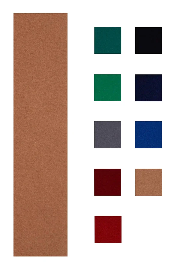 Accu-play Pre Cut for 9& Table 20 oz Pool Felt - Billiard Cloth Tan - Brown