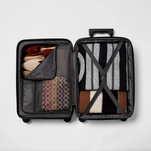 Hardside 20x22 Carry on Spinner Suitcase Green - Made by Design