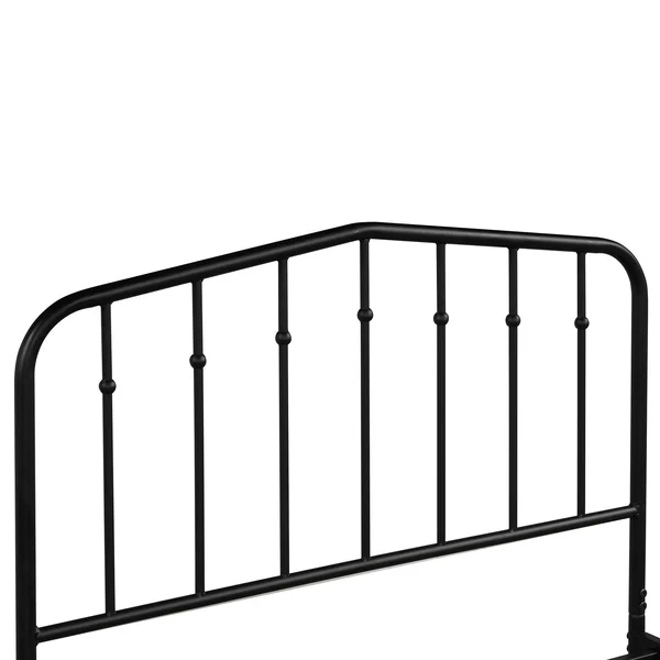 Platform Metal Bed, Twin Sizes - Black
