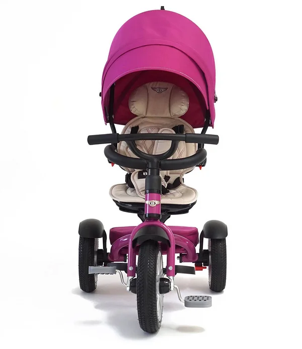 Bentley 6-in-1 Baby Stroller - Kids Trike - Fuchsia Pink