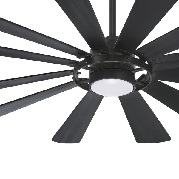 Minka-Aire Windmolen 65x22 LED Ceiling Fan - Brushed Steel - F870L-BS