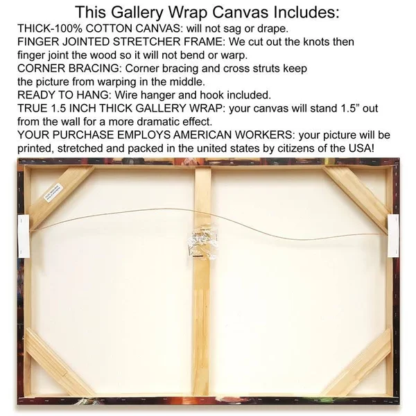 24x22 x 36x22 from Above by Caroline Rufo Print on Canvas