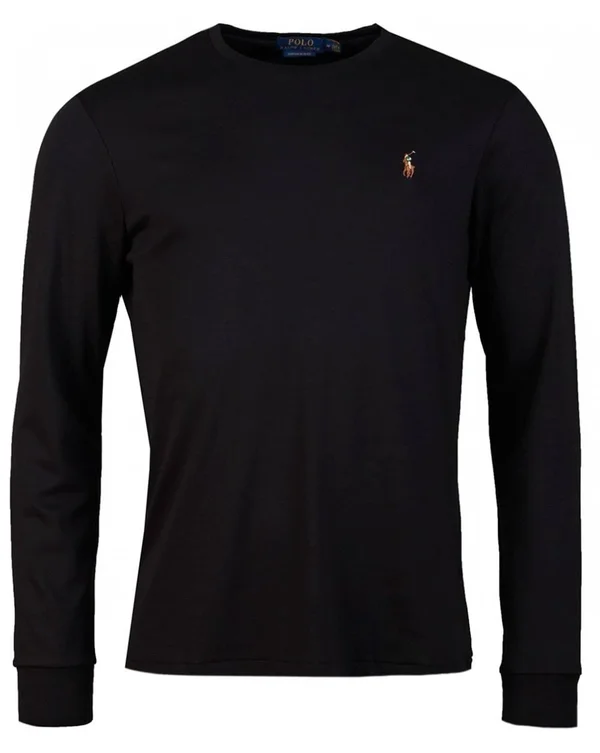 Polo Ralph Lauren Pima Cotton T-Shirt - Black, M