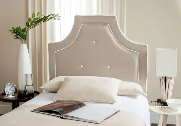 Safavieh Tallulah Arched Tufted King Size Headboard