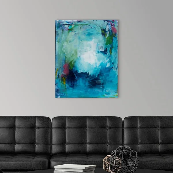 Blue As The Ocean - Canvas Wall Art, 24x30, Great Big Canvas