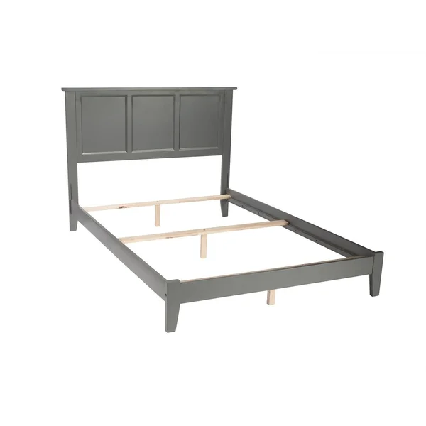 Atlantic Furniture Madison Grey King Traditional Bed