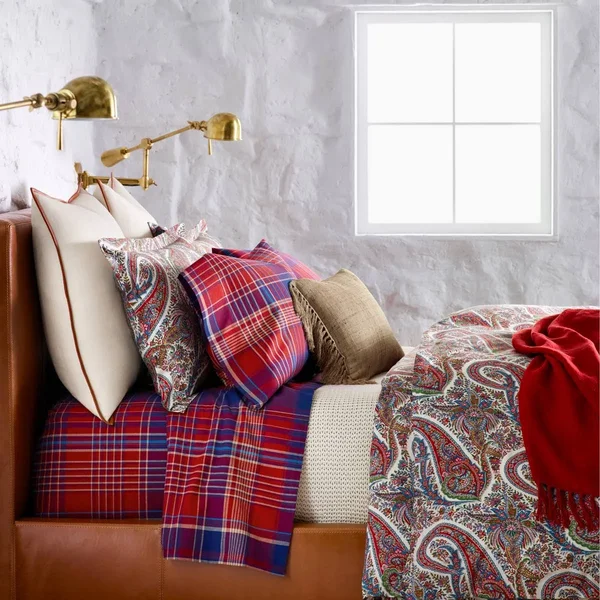 Ralph Lauren Home Keeton Decorative Pillow - Tan