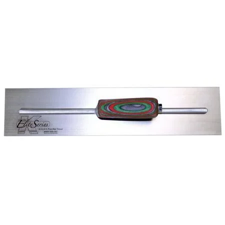 Kraft Tool CFE534 Elite Series Five Star Cement Trowel with Wood Handle - 14 x 5x22