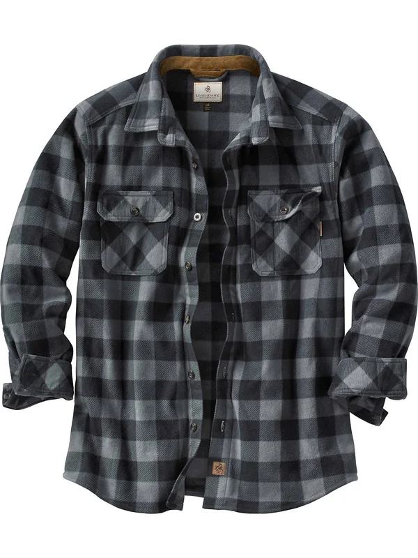 Legendary Whitetails Men's Navigator Fleece Button Up Shirt