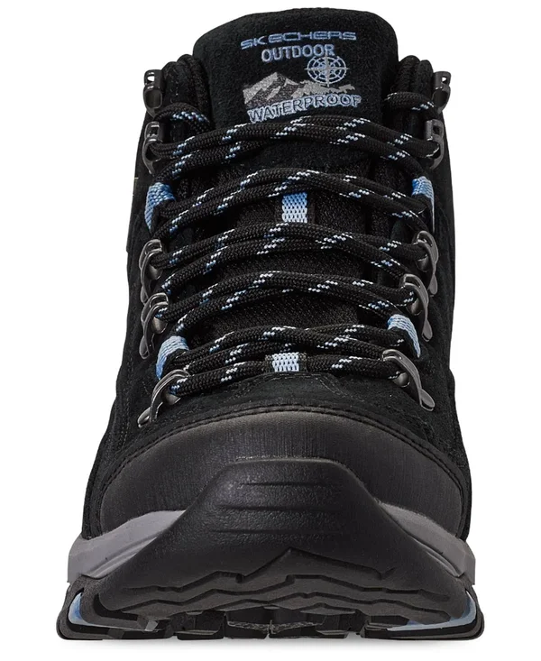 Skechers Women's Relaxed Fit: Trego - Alpine Trail Boots - Black/Charcoal, 7.5