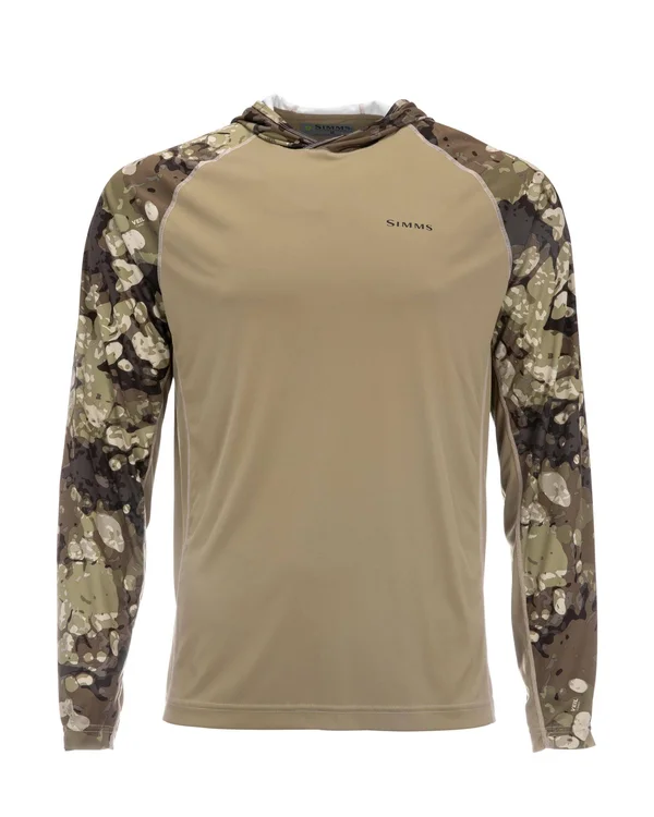 Simms Bugstopper Solarflex Hoody - Steel Blue, L