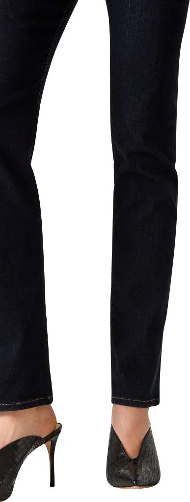 Mavi Kendra High-Rise Straight Leg in Rinse Supersoft Jeans - Black