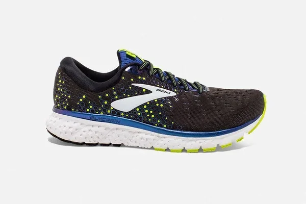 Men's Brooks Glycerin 17 Running Shoe - Size: 10.5, Grey/Navy/White
